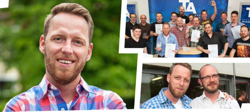 Absolvent David Böttger (37), Industriemeister Elektrotechnik IHK