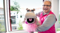 Zwei Unikate: Bauchredner Michael Walta und seine Hilde.