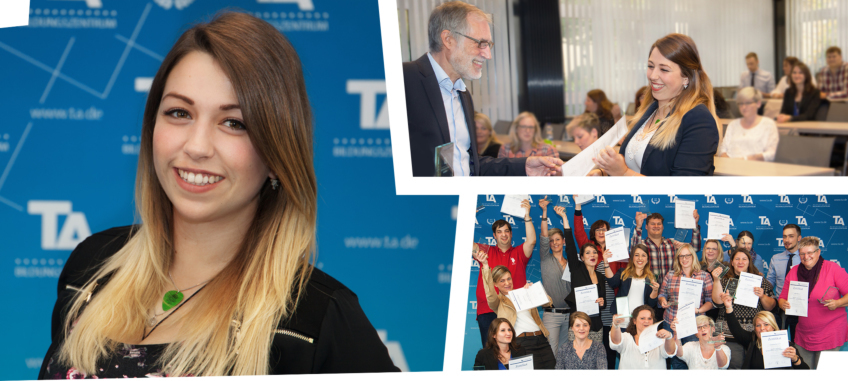 Jessica Pieschl, Fachwirt Gesundheits- und Sozialwesen IHK, TA Bildungszentrum Hameln.