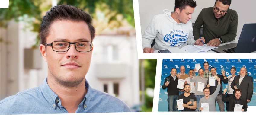 Lukas Brendecke (24), Technischer Betriebswirt IHK, TA Bildungszentrum