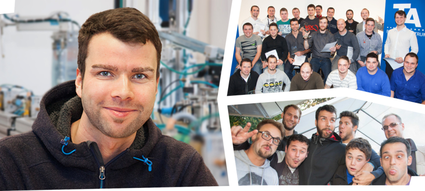 Oliver Weickert ist aus der Schweiz nach Niedersachsen gekommen, um am TA Bildungszentrum die Meisterschule zu besuchen.
