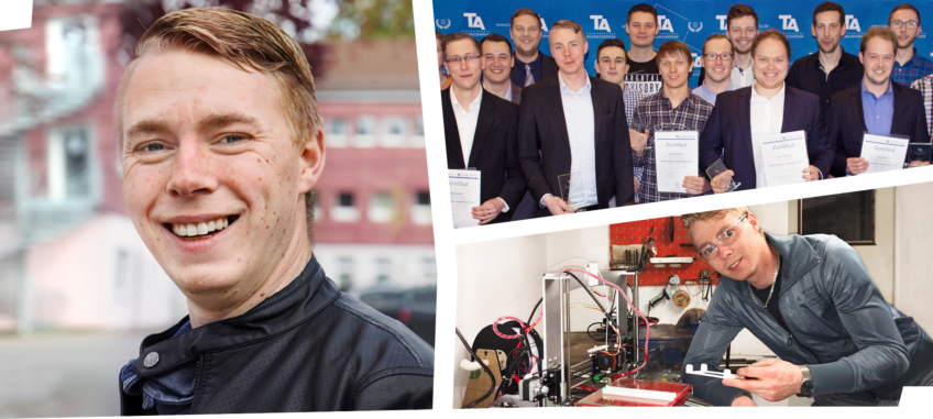 Der 29-jährige Sören Hanisch aus Münster absolviert den Industrietechniker-Lehrgang am TA Bildungszentrum.